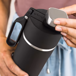 SharkNinja Thirsti Daily usage, Fitness, Hiking, Sports 530 ml Plastic, Stainless steel Black - Additional view 2