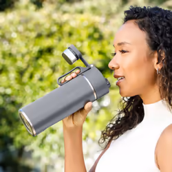 SharkNinja Thirsti Daily usage, Fitness, Hiking, Sports 530 ml Plastic, Stainless steel Grey - Additional view 4