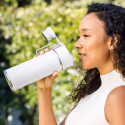 SharkNinja Thirsti Daily usage, Fitness, Hiking, Sports 700 ml Plastic, Stainless steel White - Additional view 5