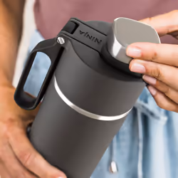 SharkNinja Thirsti Daily usage, Fitness, Hiking, Sports 700 ml Plastic, Stainless steel Black - Additional view 2