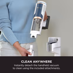 Shark BU3521UK stick vacuum/electric broom 2-in-1 stick vacuum Dry Bagless 0.42 L 240 W Blue, White - Additional view 5