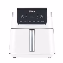 Ninja AF180EUWH, Hot air fryer, 6.2 L, 40 °C, 240 °C, Single, White