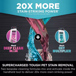 Shark PX250UKT carpet cleaning machine Handheld Fuchsia, Silver - Additional view 4