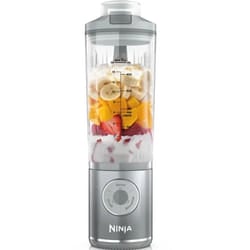 Ninja BC251EUSL 0.57 L Portable blender Silver, Transparent