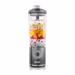 Ninja BC251EUGY, Portable blender, 0.57 L, Ice crushing, Grey, Transparent