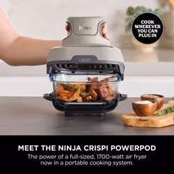 Ninja FN101UKST fryer Single 3.8 L 1500 W Hot air fryer Stone colour - Additional view 7
