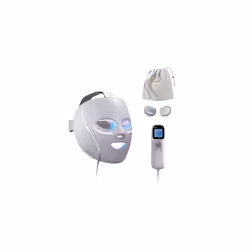 Shark CryoGlow LED Face Mask with Under-Eye Cooling, Anti-Ageing & Blemish Repair, Red & Blue LED, Infrared Light Therapy, US ...