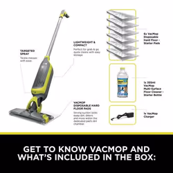 Shark VM200UK mop Wet Charcoal, Grey - Additional view 2