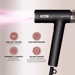 Shark SpeedStyle HD701UK hair dryer 1750 W Black - Additional view 5