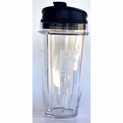 Nutri Ninja 622356539234 Auto iQ 32oz Multi-Serve TRITAN Cup & Sip/Seal Lid & Silicone Sleeve