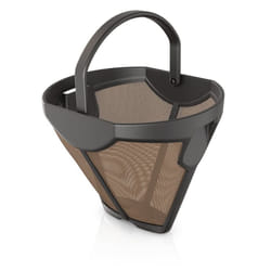 Ninja 134KKW300 Coffee Permanent Filter for CFP Dual Brew Models Gold Tone Filter Black 4.82'' x 4.17'' x 3.93''