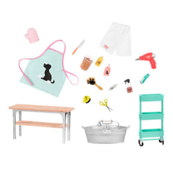 Our Generation Kids Pet Animal Grooming Doll Play Toy Accessory Set for Kids 3+