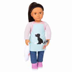 Our Generation Kids Pet Animal Grooming Doll Play Toy Accessory Set for Kids 3+