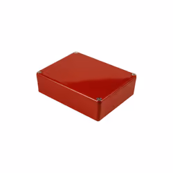 Hammond 1590XXRD Aluminium 'Stomp Box' Enclosure Red (145 x 121 x 39mm)