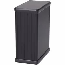 Hammond 1455N1201BK Extruded Aluminium Enclosure 123 x 103 x 53mm Black