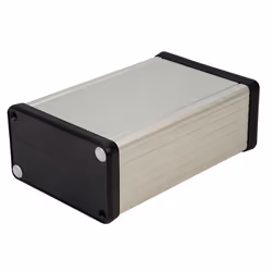 Hammond 1455K1202 Extruded Aluminium Enclosure 122 x 78 x 43mm Natural