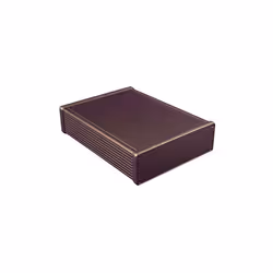 Hammond 1455T2201BK Extruded Aluminium Enclosure 223x160x51.5mm Black