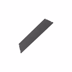 Hammond 1431-18BK3 Chassis Bottom Panel 343x127x1mm Steel Black