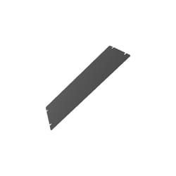 Hammond 1431-18BK3 Chassis Bottom Panel 343x127x1mm Steel Black