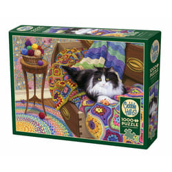 Cobble Hill Comfy Cat | 1000 Piece