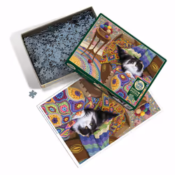 Cobble Hill Comfy Cat | 1000 Piece