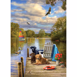 Cobble Hill Dog Day Afternoon | 1000 Piece - Additional view 2