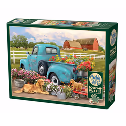Cobble Hill Flower Truck | 1000 Piece, 1000 pc(s), Landscape