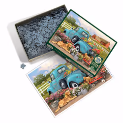 Cobble Hill Flower Truck | 1000 Piece