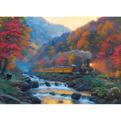 Cobble Hill Smoky Train | 1000 Piece - Additional view 2