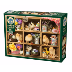 Cobble Hill Chick Inn | 1000 Piece, 1000 pc(s), Animals