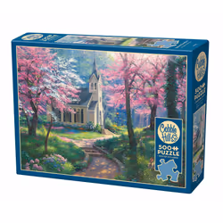 Cobble Hill Spring's Embrace | 500 Piece, 500 pc(s), Landscape