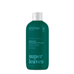 ATTITUDE Bubble Bath  EWG Verified  Plant and Mineral-Based  Dermatologically Tested  Vegan Body Care Products  Extra Gentle  Unscented  16 Fl Oz