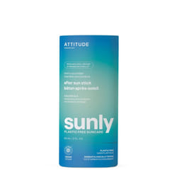 ATTITUDE After Sun Care Stick EWG Verified PlasticFree Soothes and Hydrates Vegan and Mineral Based Formula Mint and Cucumber 2 Fl Oz