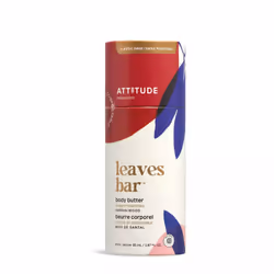 ATTITUDE Nourishing Body Butter Bar EWG Verified and Plastic-free Bod