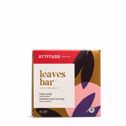 ATTITUDE Body Scrub Bar Plant and MineralBased Ingredients EWG Verified and Plasticfree Body Care Vegan and Crueltyfree S