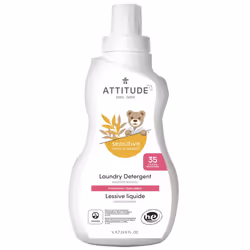 ATTITUDE Baby Laundry Detergent Liquid EWG Verified Safe for Baby Clothes Infant and Newborn Vegan and Naturally Derived ...