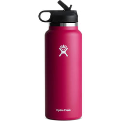 Water Bottle | Straw Lid Design for Teenager Adult Sports Gym Fitness Outdoor - Rose, 40oz