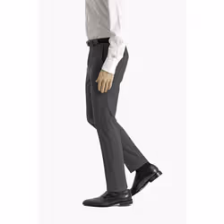 Calvin Klein Men's Skinny Fit Stretch Dress Pant  Medium Gray  3432