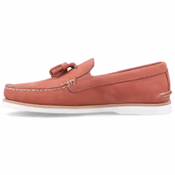 ) Sperry Authentic Original Leather Men's Red Loafers - Red, 6 (Adults'
