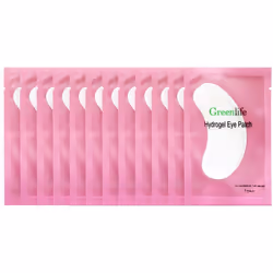 GreenLife® 50/100/150/200/300/400 Pairs Eyelash Lash Extension Under Eye Gel Collagen Eye Pads Lint Patches (50 Pairs)