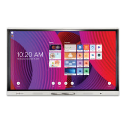SMART Technologies MX065-V3 Interactive flat panel 165.1 cm (65") LED Wi-Fi 400 cd/m² 4K Ultra HD Black, White Touchscreen Android 11