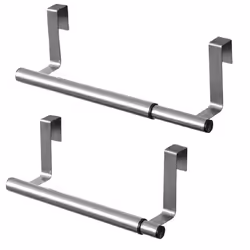 Tatkraft 699744 towel holder/ring Wall-mounted Stainless steel