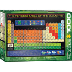Eurographics The Periodic Table of the Elements Jigsaw puzzle 1000 pc(s) Science