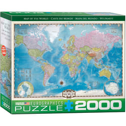Eurographics Map of the World 2000pcs Jigsaw puzzle 2000 pc(s) Maps