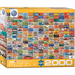 Eurographics The VW Groovy Bus, 1000 pc(s), Vehicles