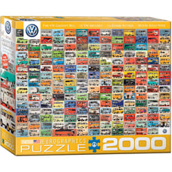 Eurographics The VW Groovy Bus Jigsaw puzzle 1000 pc(s) Vehicles