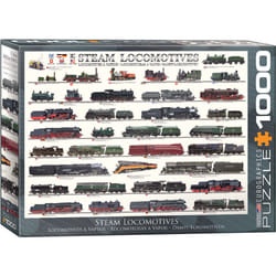 Eurographics Steam Locomotives Jigsaw puzzle 1000 pc(s) Vehicles