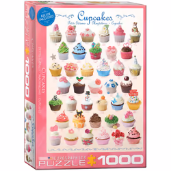 Eurographics Cupcakes 1000pcs, 1000 pc(s)