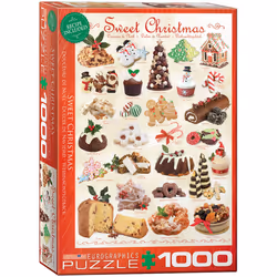 Eurographics Sweet Christmas 1000pcs, 1000 pc(s), Food & drinks
