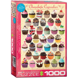 Eurographics Chocolate Cupcakes 1000pcs Jigsaw puzzle 1000 pc(s) Food & drinks